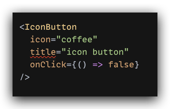 Typescript Button Error
